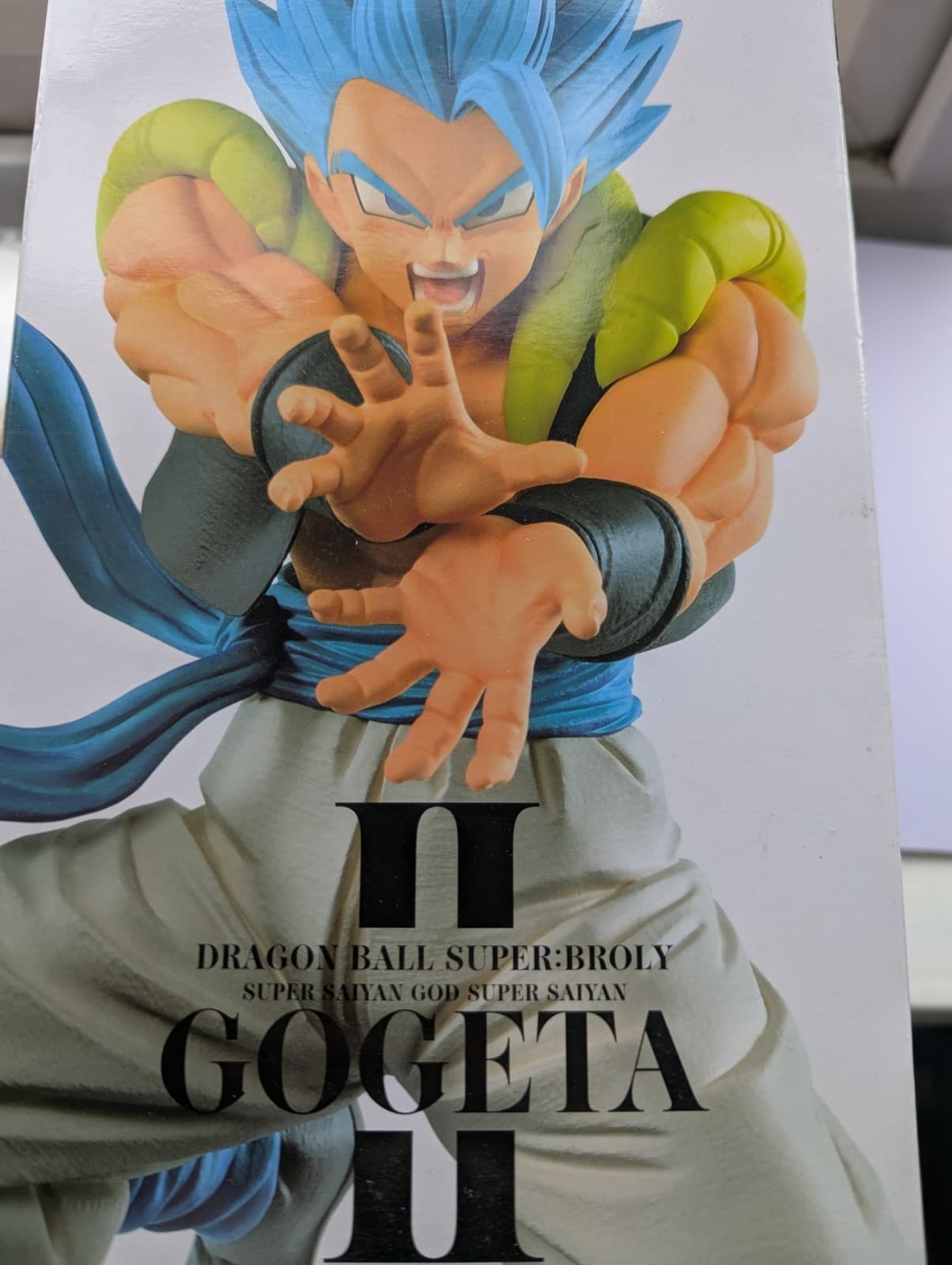 Dragon Ball Super Broly Gogeta Figure Banpresto