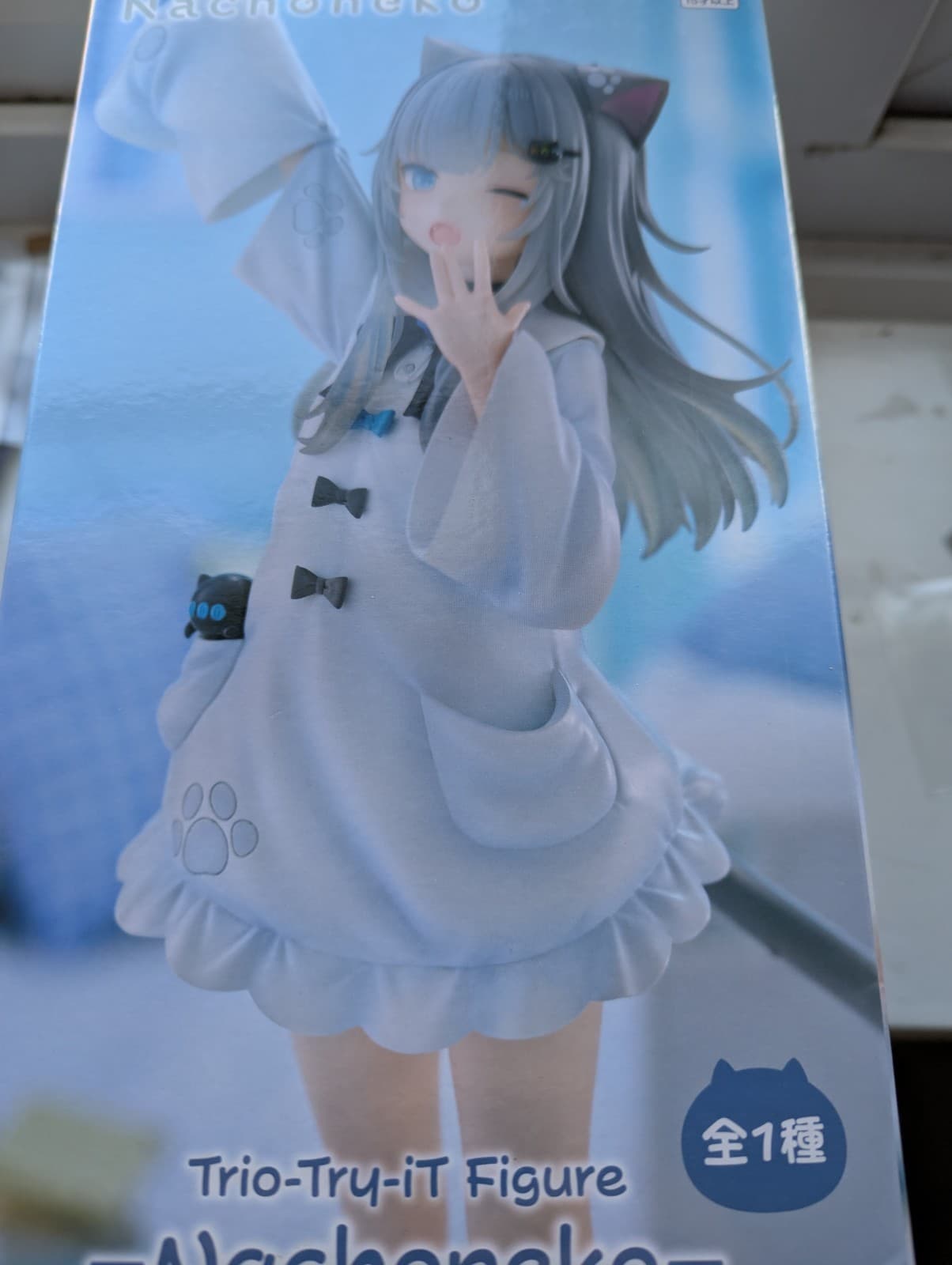 Anime Nachoneko Vtuber 1/6 Scale Ver. PVC Figure Cute Standing Statue 22cm New